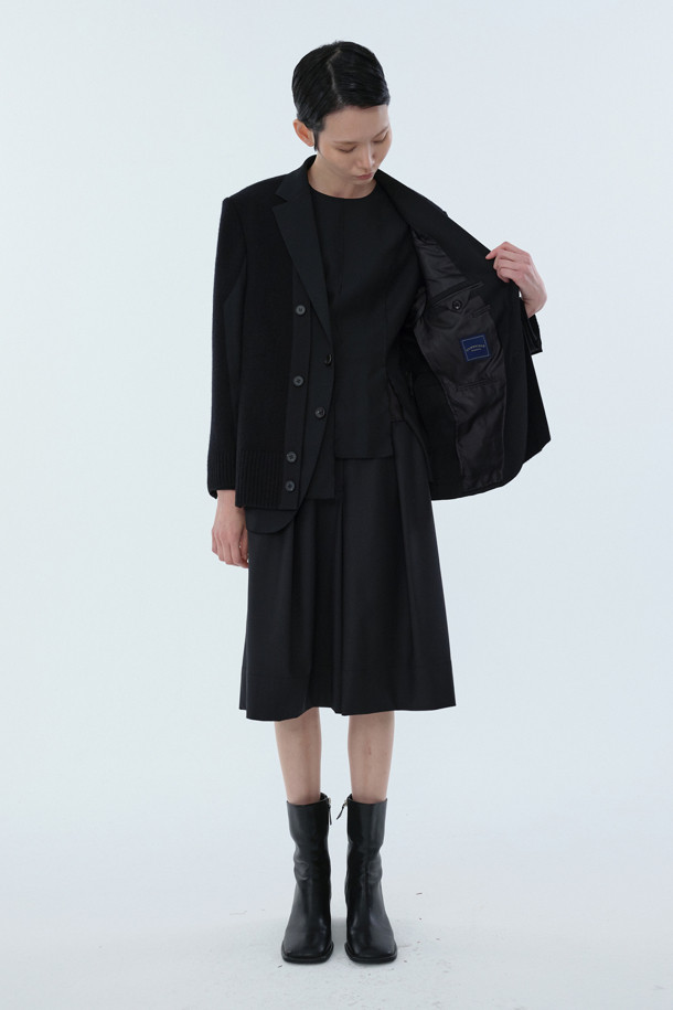 RE;CODE - 자켓 - [RE;CODE 여성] Knit Layered Jacket