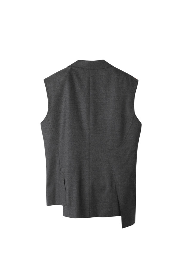 RE;CODE - 베스트 - [RE;CODE 여성] Crushed Mixed Pannel Boxy Vest