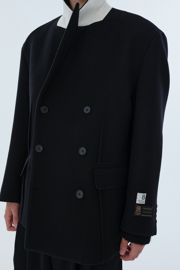 RE;CODE - 코트 - [RE;CODE 남성] Oversized Maxi Double Half Coat