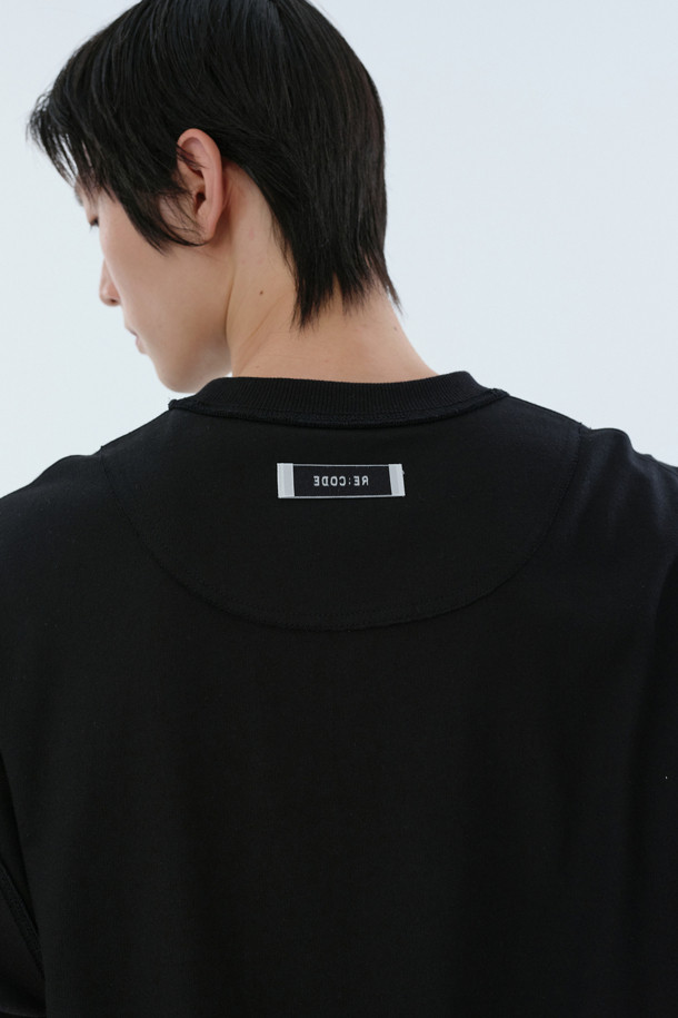 RE;CODE - 긴팔티셔츠 - [RE;CODE 남성] Lining Detail Longsleeve T-shirt