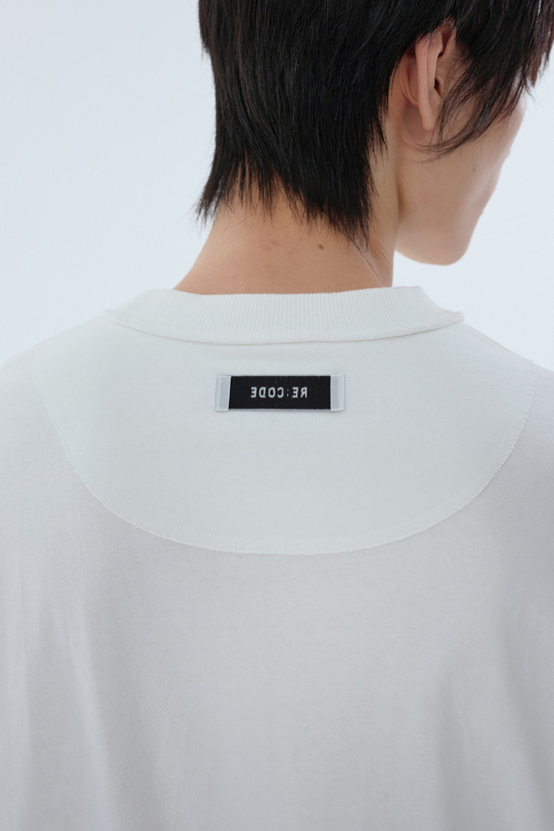 RE;CODE - 긴팔티셔츠 - [RE;CODE 남성] Lining Detail Longsleeve T-shirt