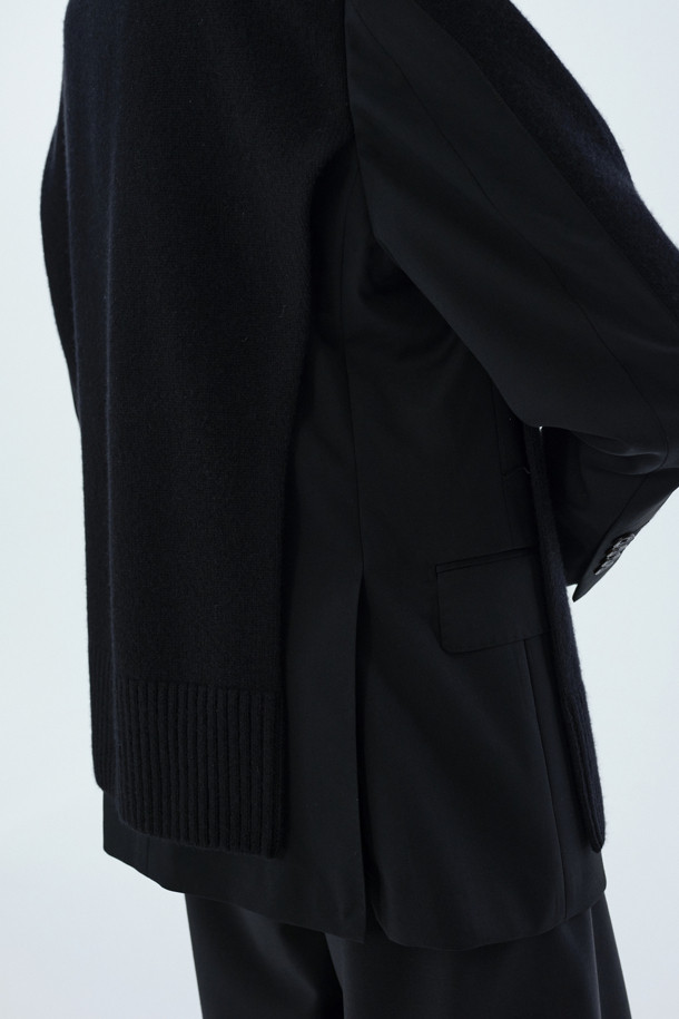 RE;CODE - 자켓 - [RE;CODE 여성] Knit Layered Jacket