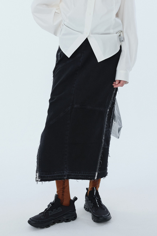 RE;CODE - 롱스커트 - [RE;CODE 여성] H Line Denim Skirt