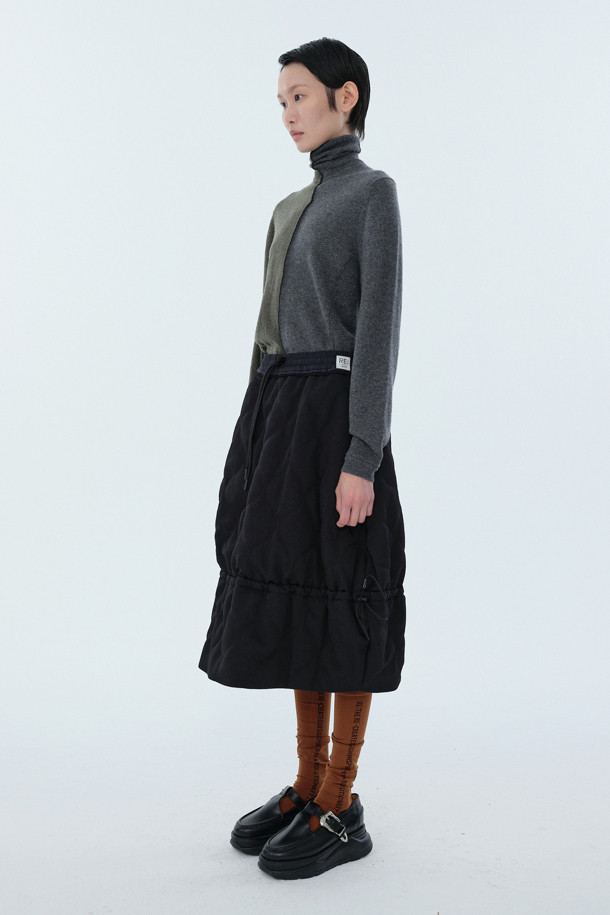 RE;CODE - 롱스커트 - [RE;CODE 여성] Quilting Voluminous Midi Skirt