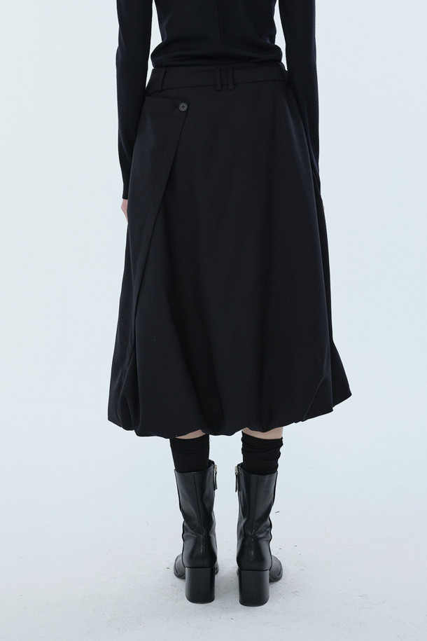 RE;CODE - 롱스커트 - [RE;CODE 여성] Crushed Volume Skirt