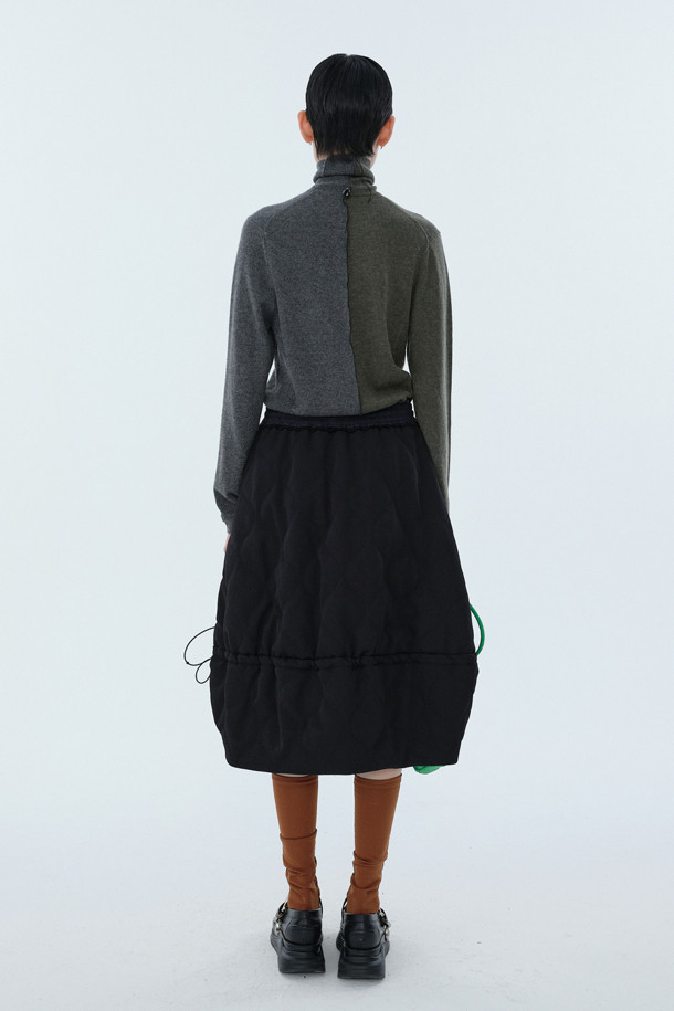 RE;CODE - 롱스커트 - [RE;CODE 여성] Quilting Voluminous Midi Skirt