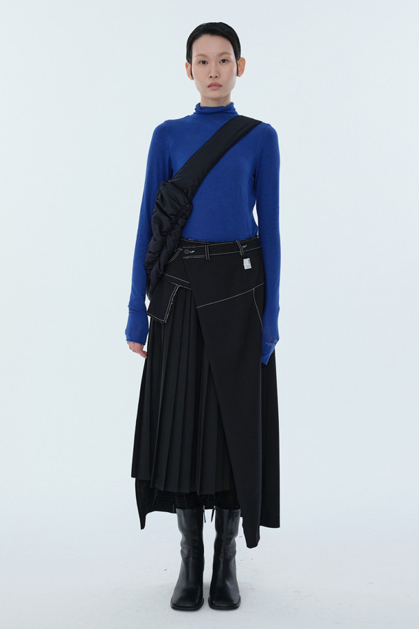 RE;CODE - 롱스커트 - [RE;CODE 여성] Side Pleats Skirt