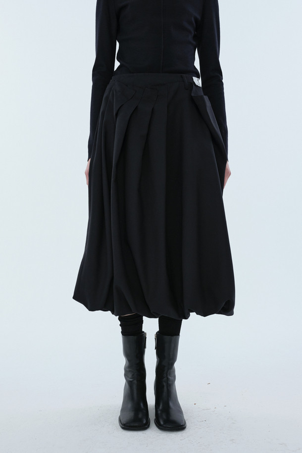 RE;CODE - 롱스커트 - [RE;CODE 여성] Crushed Volume Skirt