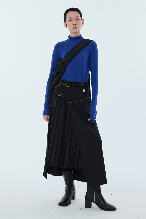 RE;CODE - 롱스커트 - [RE;CODE 여성] Side Pleats Skirt