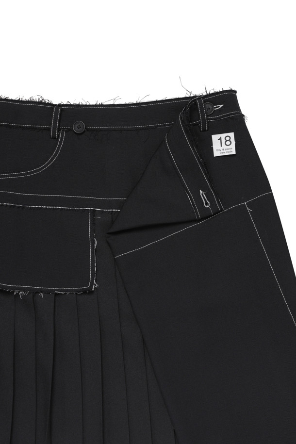 RE;CODE - 롱스커트 - [RE;CODE 여성] Side Pleats Skirt