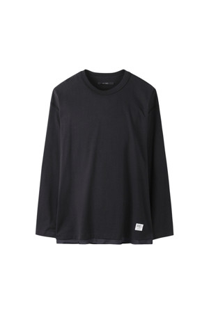 [RE;CODE 남성] Lining Detail Longsleeve T-shirt