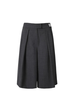 [RE;CODE 여성] Two Tuck Capri Pants