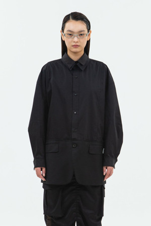 [RE;CODE 여성] Over fit Jacket Detail Shirt