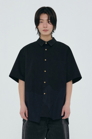 [RE;CODE 남성] Sleeve Patch Boxy Shirt