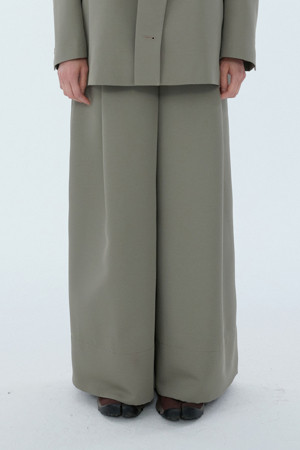 [RE;CODE 여성] Signiture Wide Pants