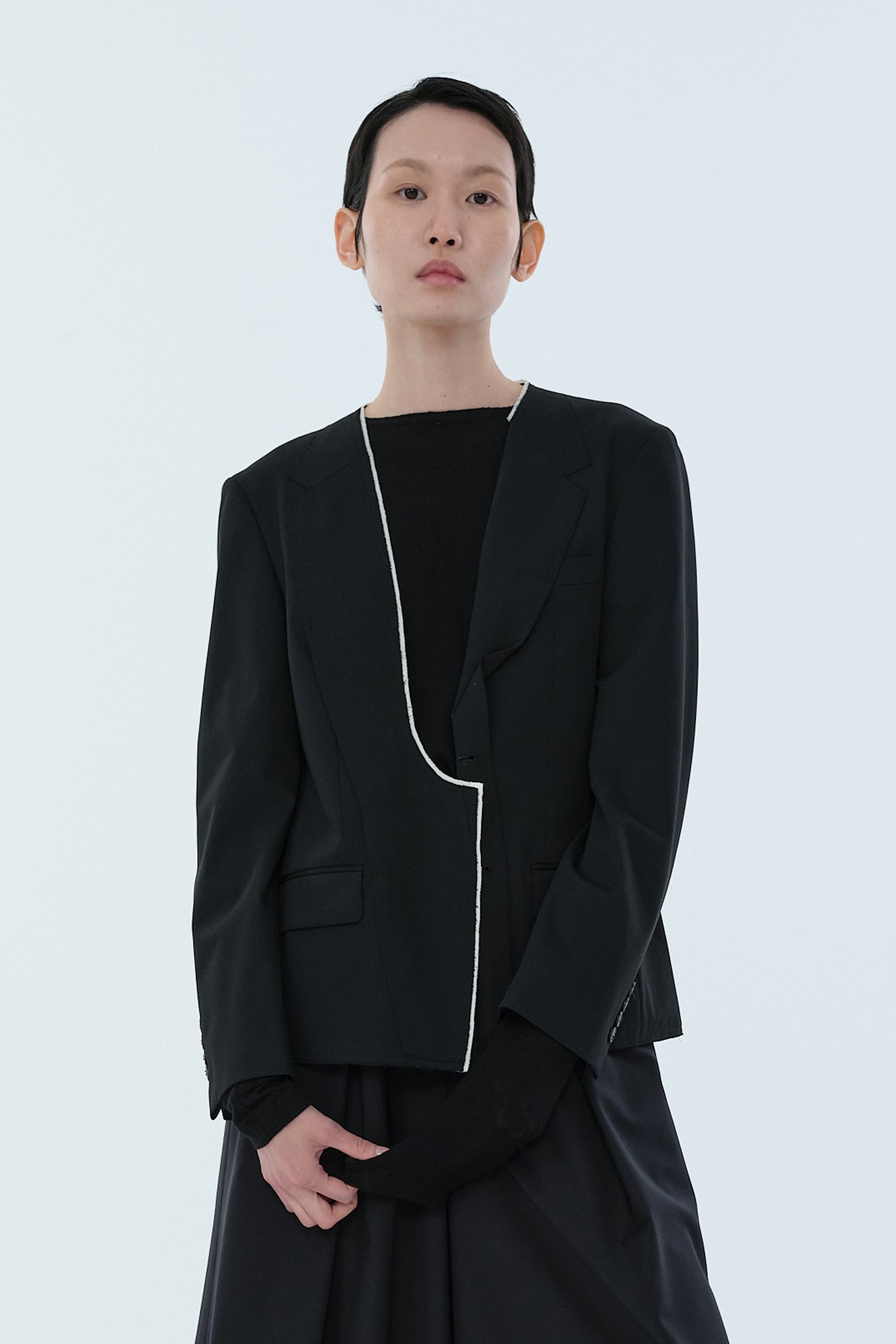 RE;CODE] [RE;CODE 여성] Crushed Raw Edge Jacket