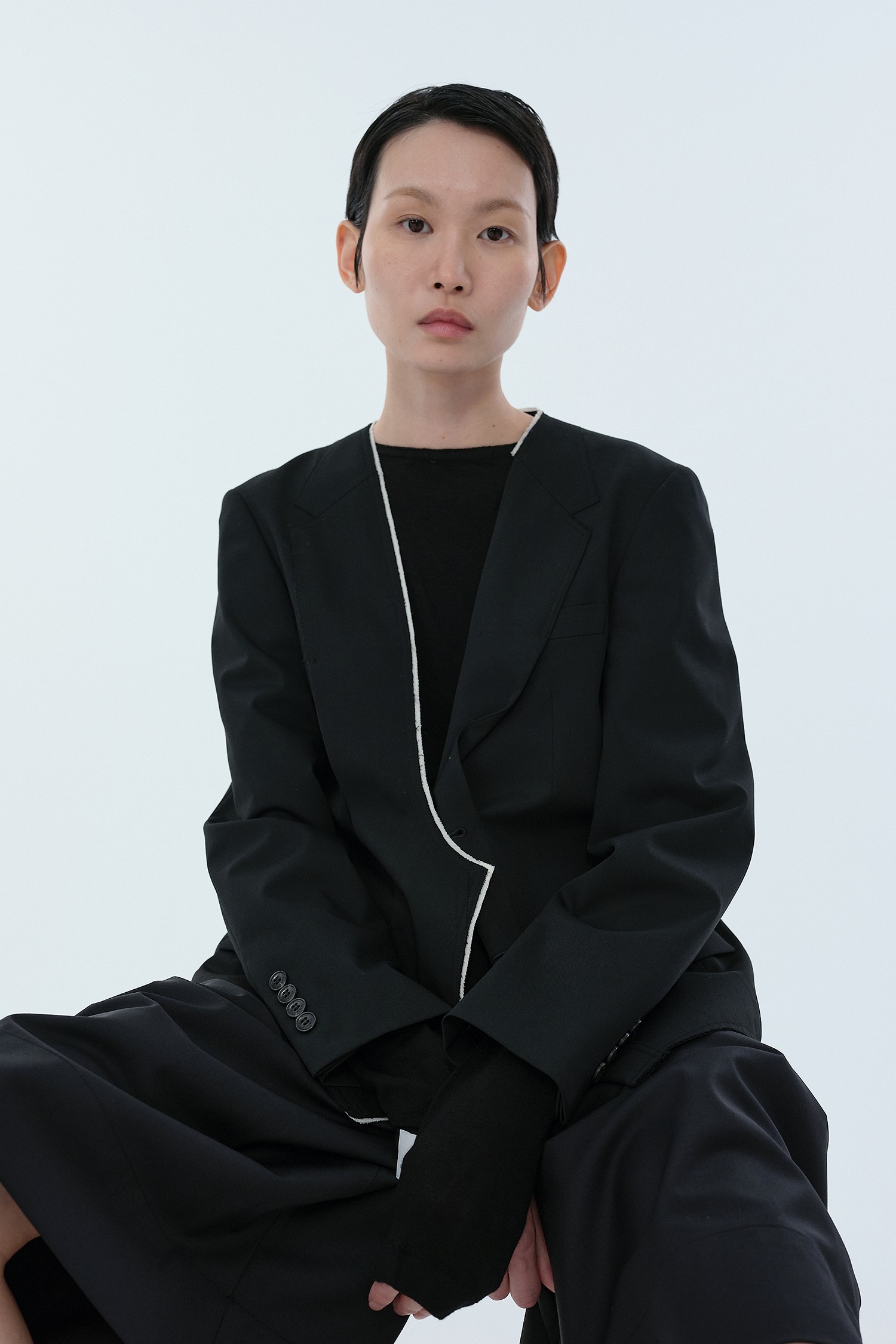 RE;CODE] [RE;CODE 여성] Crushed Raw Edge Jacket