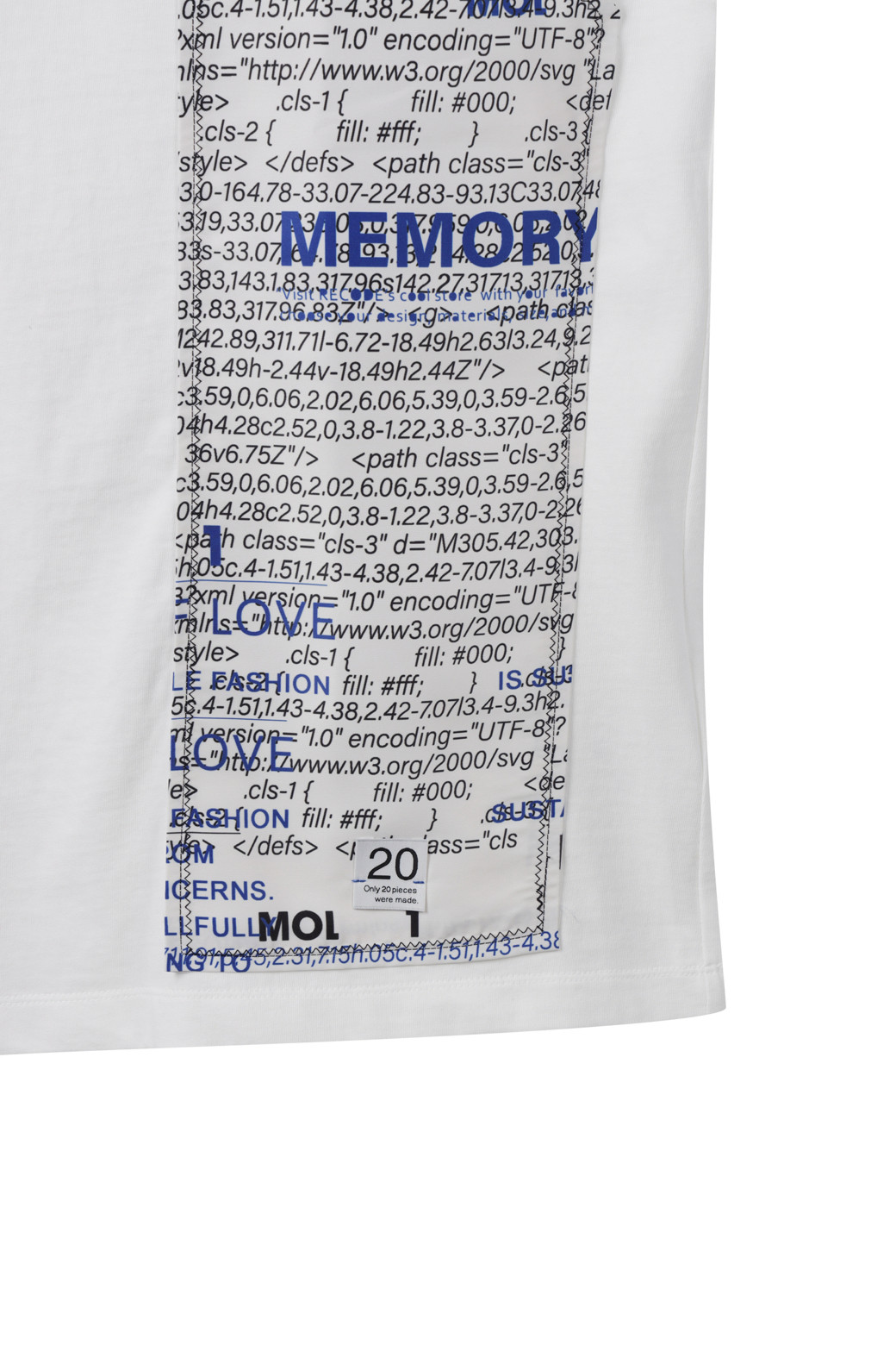 RE;CODE - 반팔티셔츠 - [RE;CODE 남성] Graphic Patch T-shirt