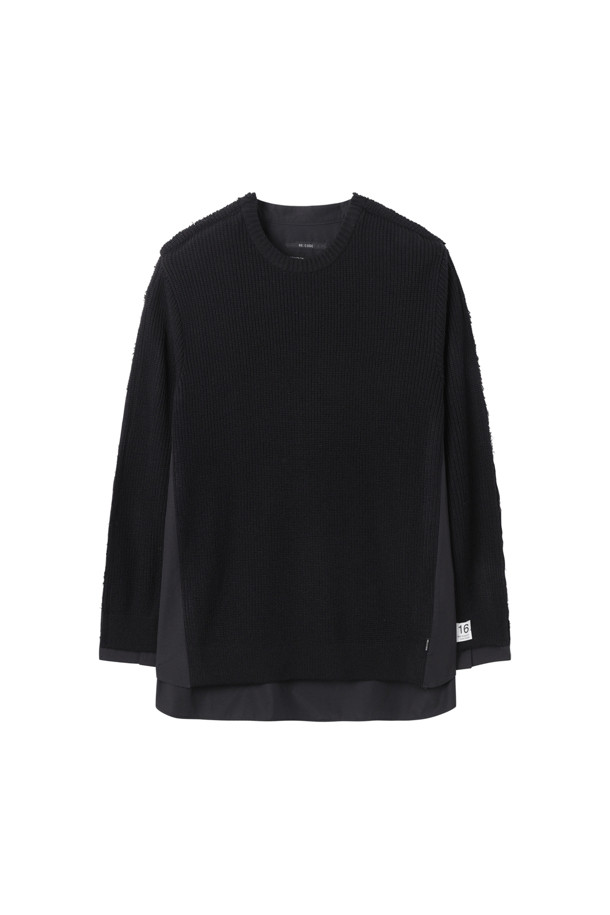 RE;CODE - 스웨터 - [RE;CODE 남성] Back Shirt Knit Top