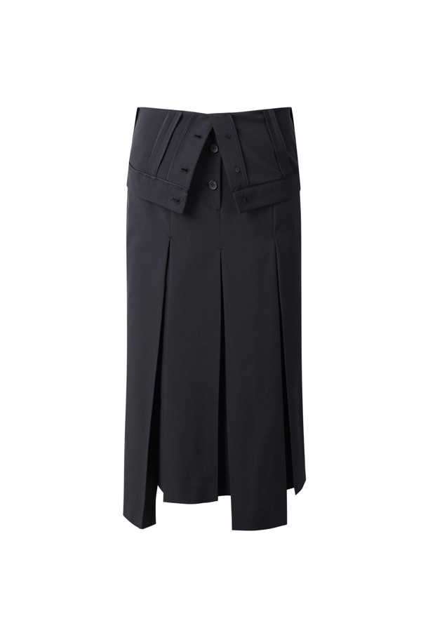 RE;CODE - 롱스커트 - [RE;CODE 여성] Turnover Waist Skirt