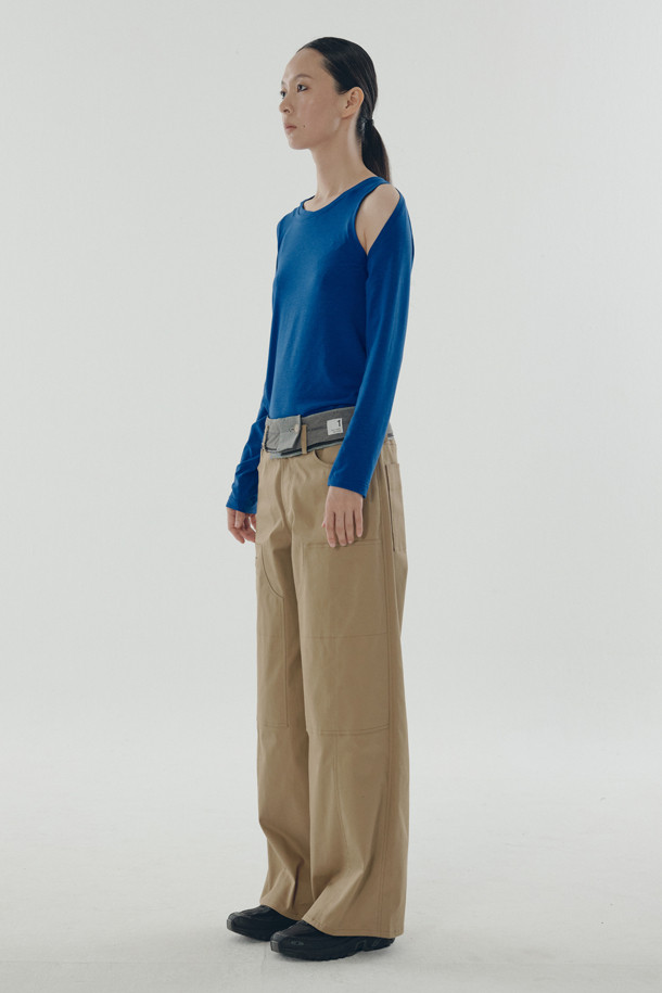 RE;CODE - 롱/미디팬츠 - [RE;CODE 여성] Waist Band Big Pocket Pants