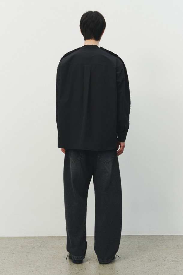 RE;CODE - 스웨터 - [RE;CODE 남성] Back Shirt Knit Top