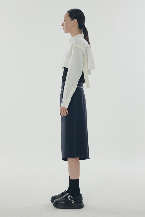 RE;CODE - 미디스커트 - [RE;CODE 여성] Jacket Mixed Patch Skirt