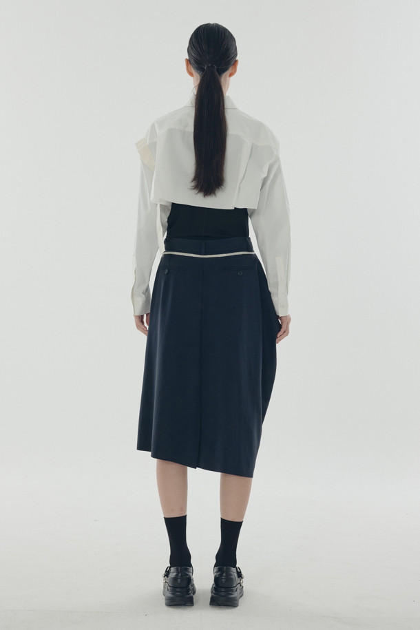 RE;CODE - 미디스커트 - [RE;CODE 여성] Jacket Mixed Patch Skirt