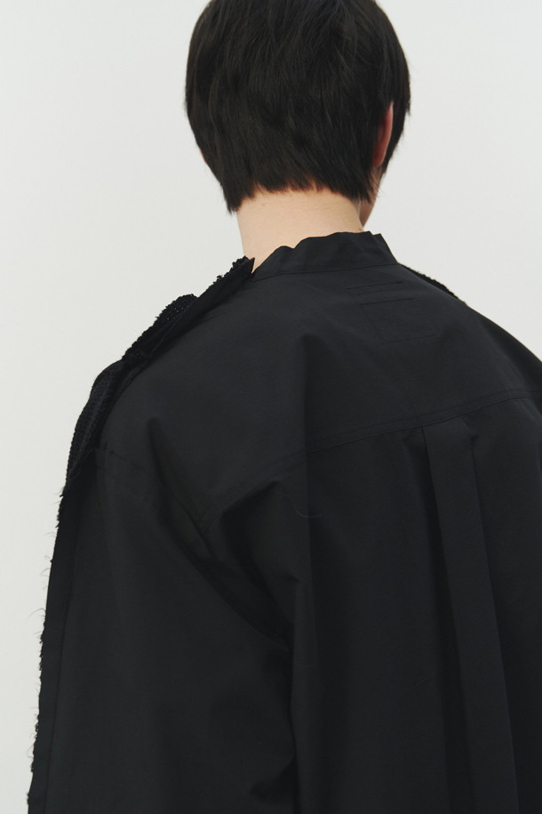 RE;CODE - 스웨터 - [RE;CODE 남성] Back Shirt Knit Top