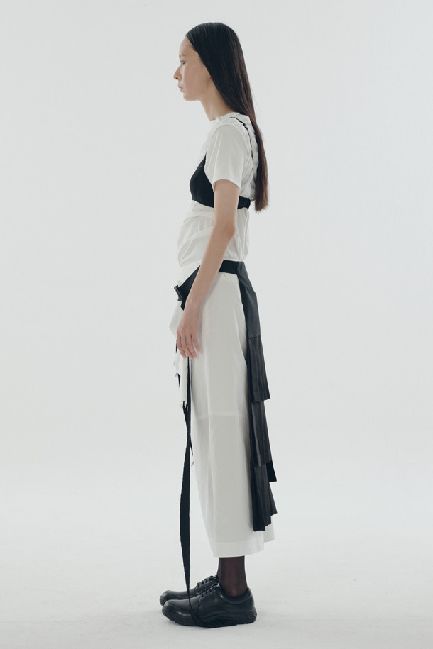 RE;CODE - 롱스커트 - [RE;CODE 여성] Shirts Mixed Skirt