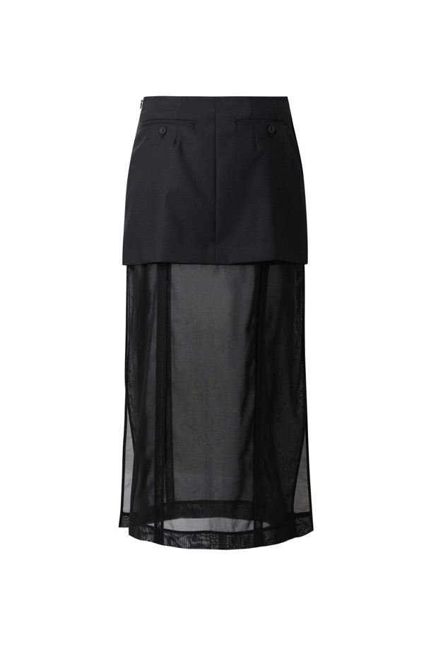 RE;CODE - 롱스커트 - [RE;CODE 여성] Side Slit Lining Patch Skirt