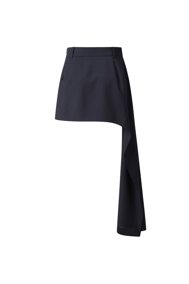 RE;CODE - 롱스커트 - [RE;CODE 여성] Asymmetric Draped Skirt