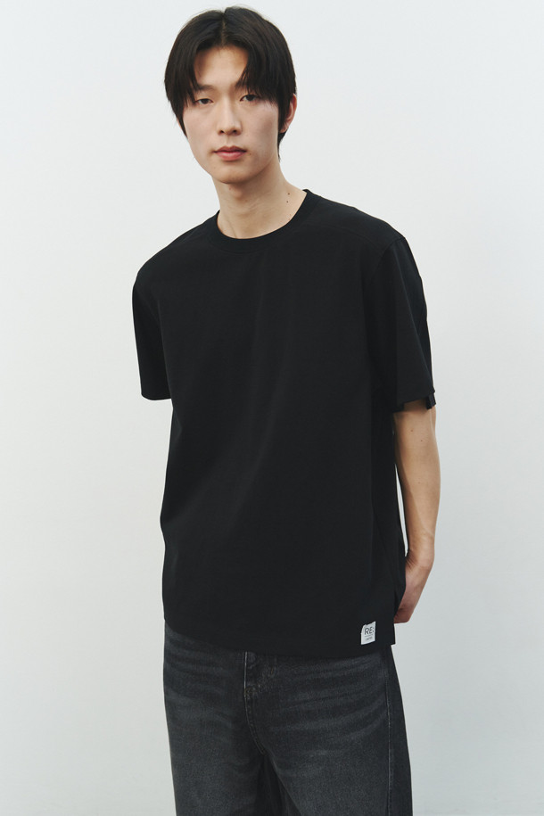 RE;CODE - 반팔티셔츠 - [RE;CODE 남성] Garment Patchwork T-shirt