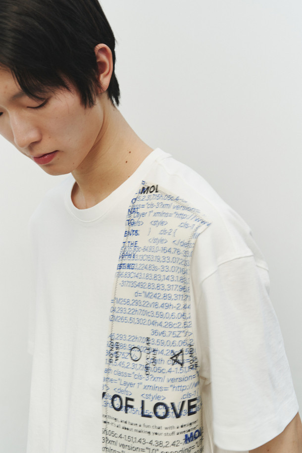 RE;CODE - 반팔티셔츠 - [RE;CODE 남성] Graphic Patch T-shirt