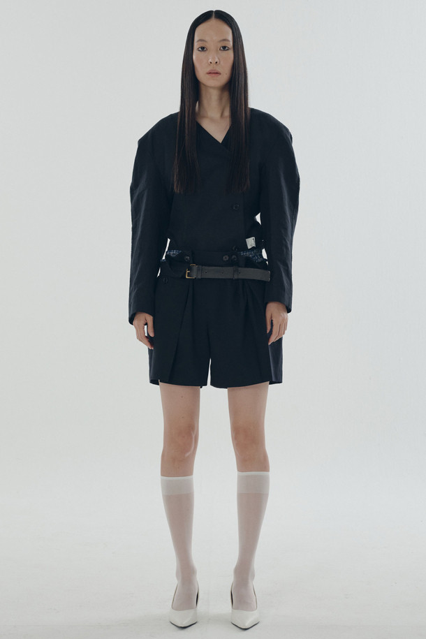 RE;CODE - 긴소매 원피스 - [RE;CODE 여성] Asymmetry Panel Jacket