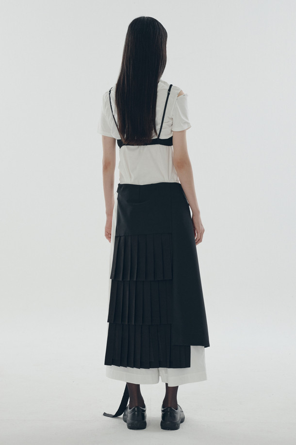 RE;CODE - 롱스커트 - [RE;CODE 여성] Shirts Mixed Skirt