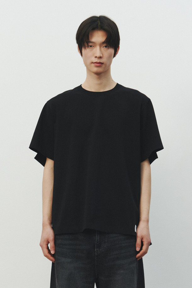 RE;CODE - 반팔티셔츠 - [RE;CODE 남성] Garment Patchwork T-shirt