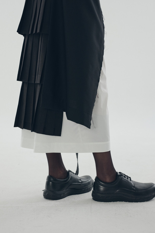 RE;CODE - 롱스커트 - [RE;CODE 여성] Shirts Mixed Skirt