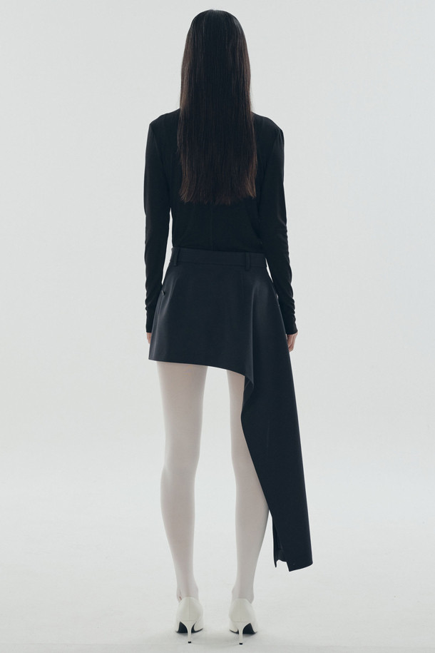 RE;CODE - 롱스커트 - [RE;CODE 여성] Asymmetric Draped Skirt