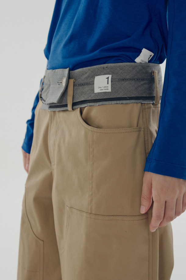 RE;CODE - 롱/미디팬츠 - [RE;CODE 여성] Waist Band Big Pocket Pants