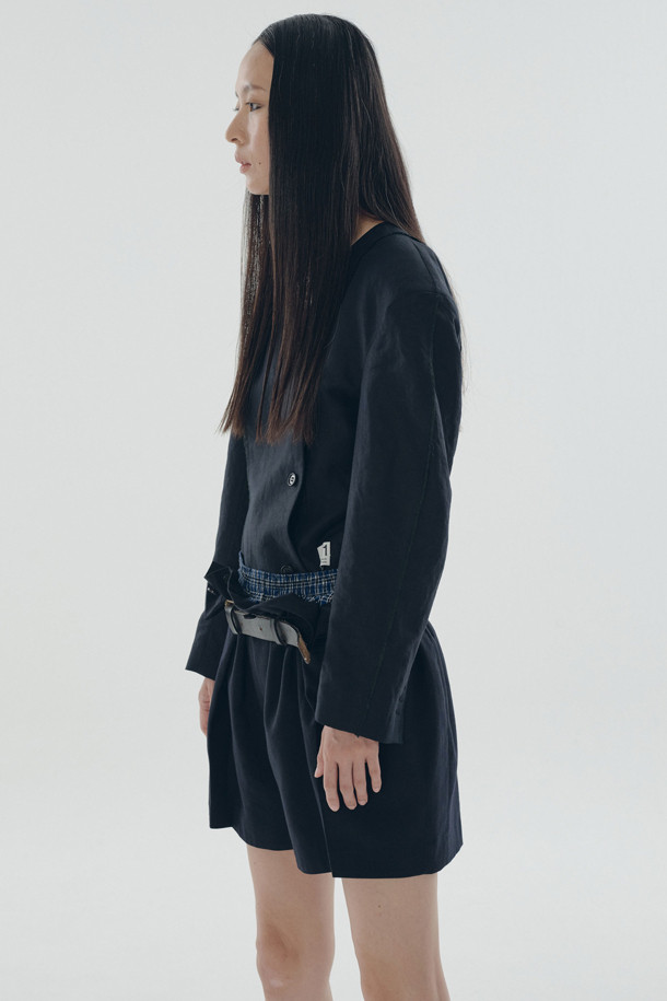 RE;CODE - 긴소매 원피스 - [RE;CODE 여성] Asymmetry Panel Jacket