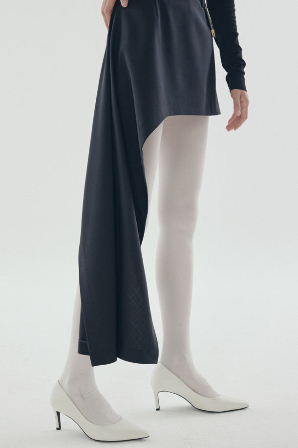 RE;CODE - 롱스커트 - [RE;CODE 여성] Asymmetric Draped Skirt