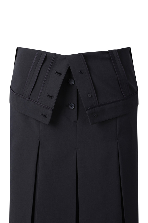 RE;CODE - 롱스커트 - [RE;CODE 여성] Turnover Waist Skirt