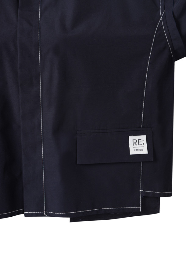 RE;CODE - 셔츠 - [RE;CODE 여성] Out Pocket Crop Shirt