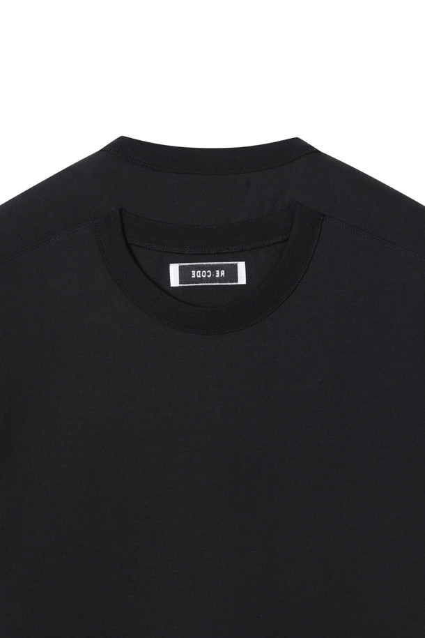 RE;CODE - 반팔티셔츠 - [RE;CODE 남성] Garment Patchwork T-shirt