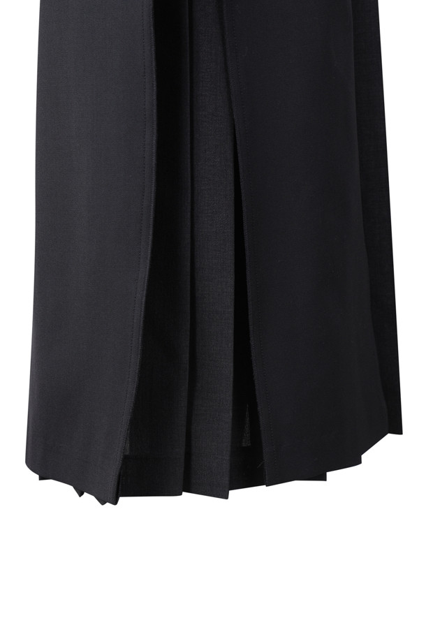 RE;CODE - 롱스커트 - [RE;CODE 여성] A-Line Slit Pleats Lining Skirt