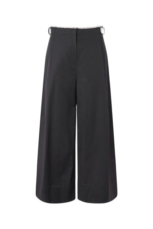 [RE;CODE 여성] Raw Edged Two Tuck Pants