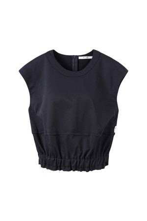 [RE;CODE 여성] Volume Ribbed Top