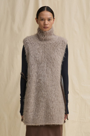 [RE;CODE 여성] Mohair Vest_BEIGE-a