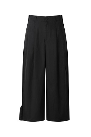 [RE;CODE 남성] Sleeve-Patched Chino Pants_BLACK-a